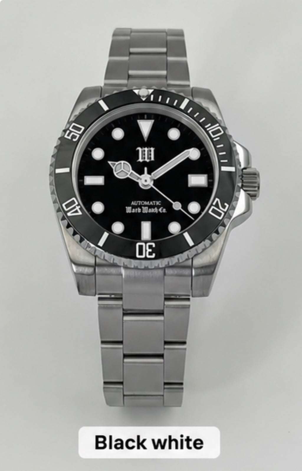 Ward Dive Watch Black - Automatic