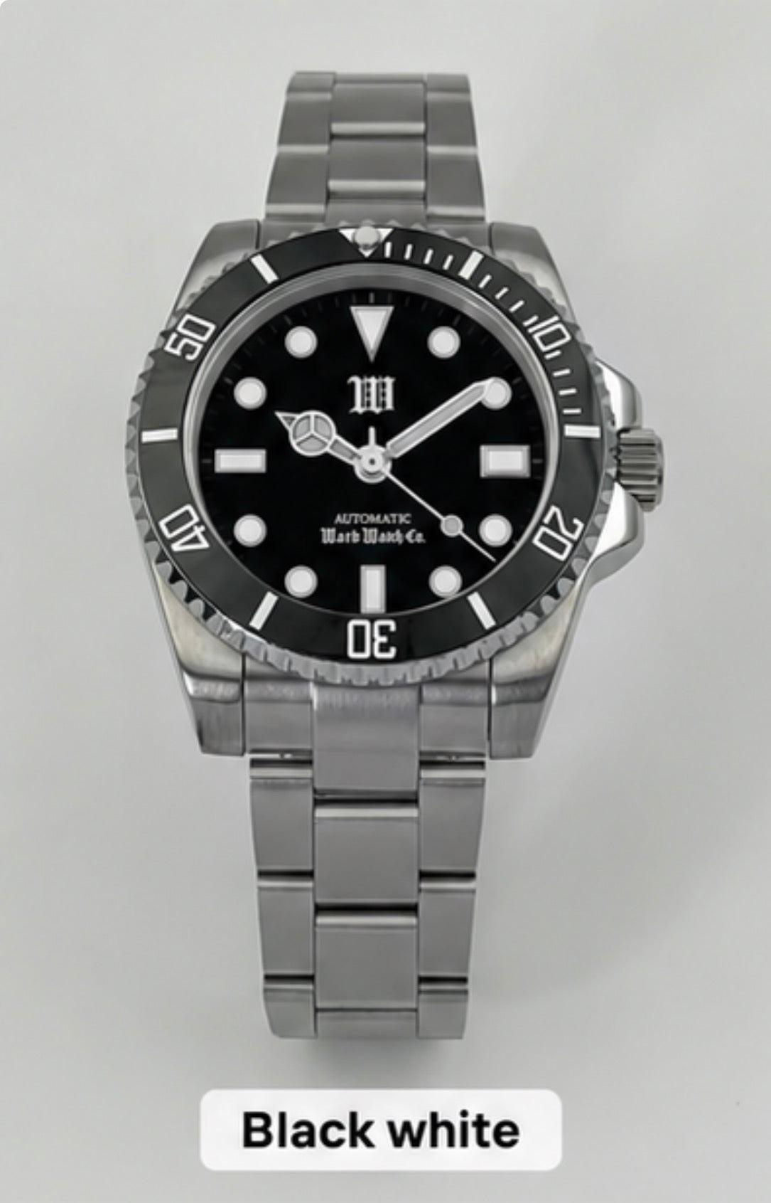 Ward Dive Watch Black - Automatic