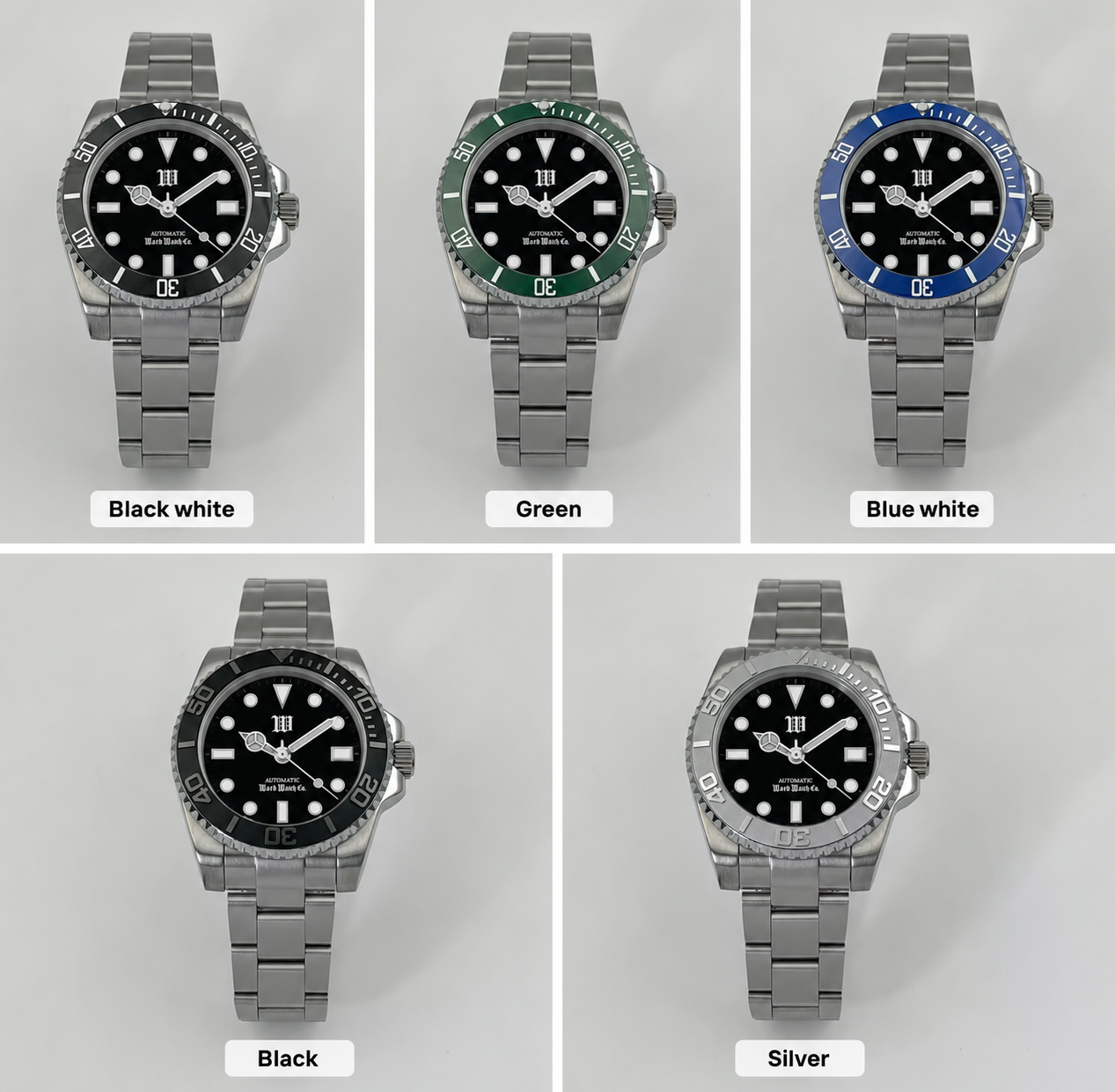 Ward Dive Watch Black - Automatic